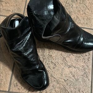 London Fog Black Ankle Boots